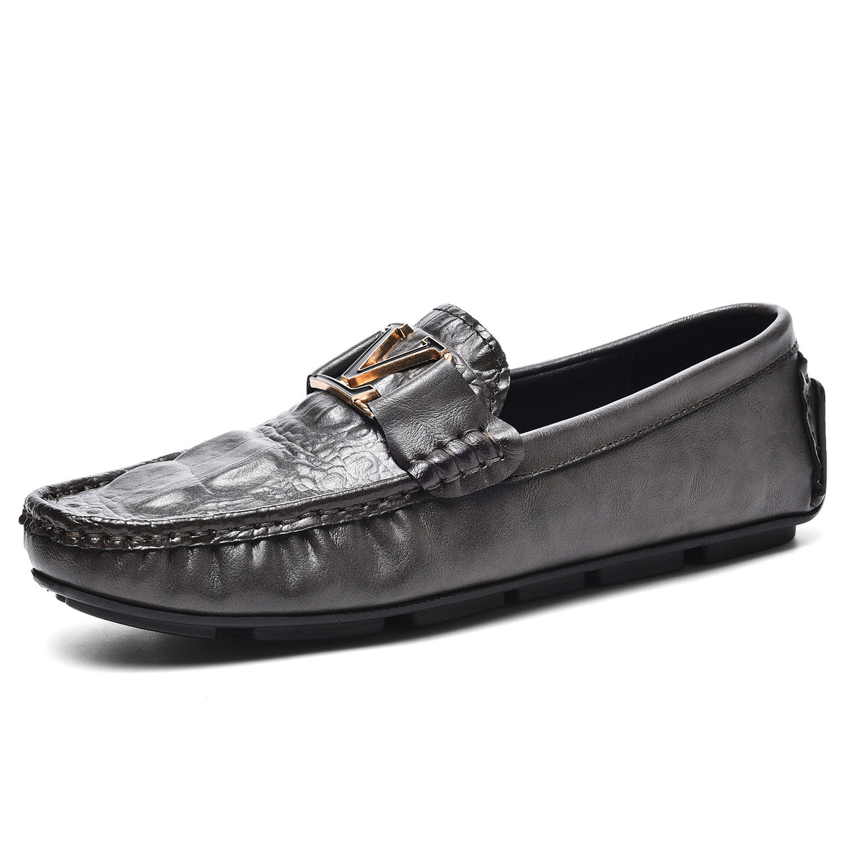British-Style Men's Casual Genuine Leather Shoes