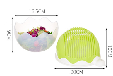 Creative Salad Cutter for Fruit and Vegetables, Easy Kitchen Prep