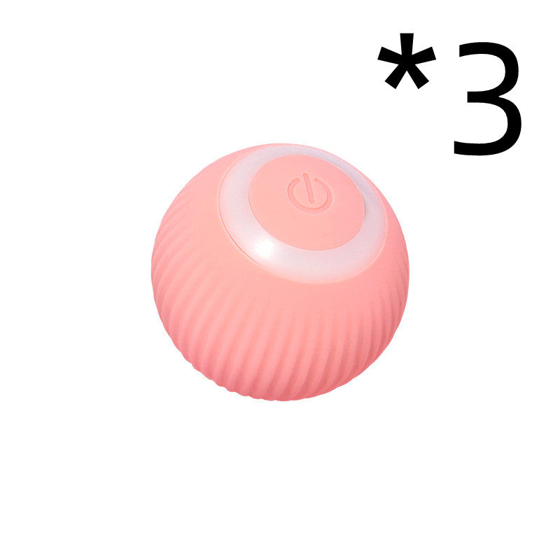 Automatic Rolling Ball Cat Toy With Gravity Rotation
