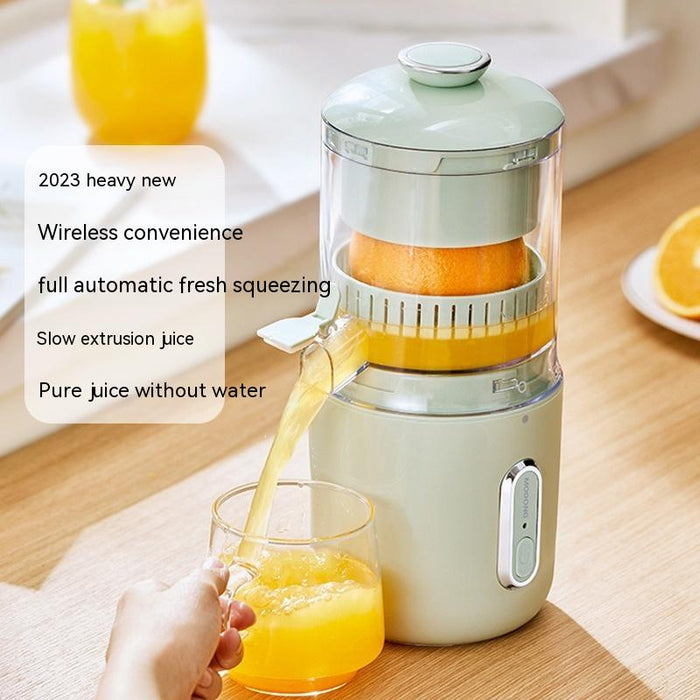 Kabellose elektrische Orangenpresse mit USB-Ladefunktion und Ein-Knopf-Bedienung