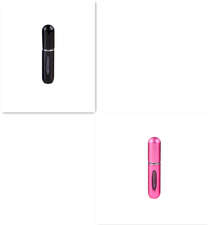 Mini Refillable Perfume Atomiser Bottle, Pump To Fill