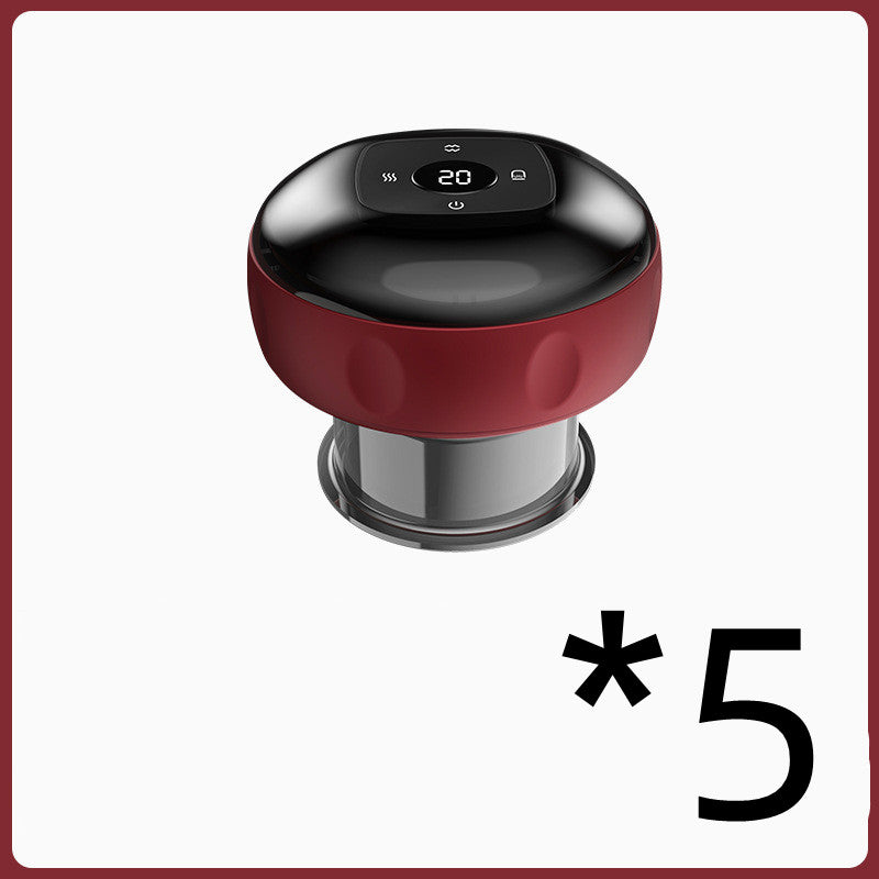 Electric Vacuum Cupping Body Massager With 12 Speeds, USB Charging