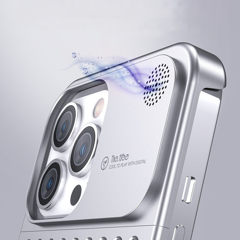Aluminium Alloy Phone Case With Hollow Heat Dissipation