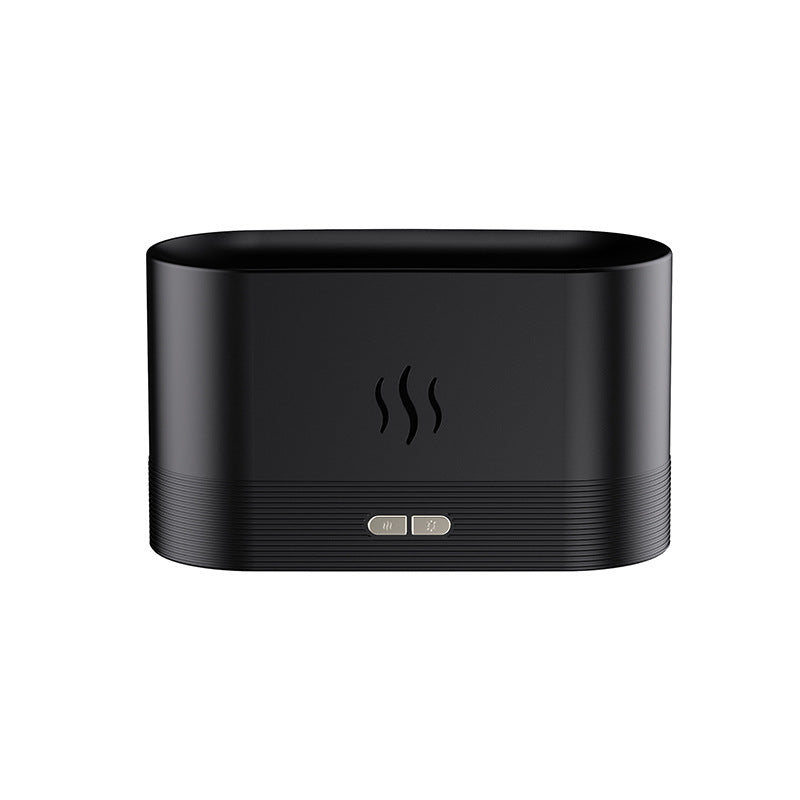 Flame Aroma Diffuser With Mist Humidifier And Auto-Off