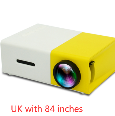 Mini HD LED Home Cinema Projector with HDMI and USB Audio