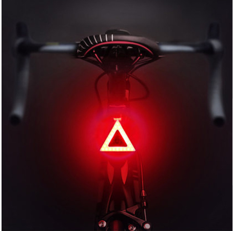 USB Rechargeable Bicycle Tail Light in Nine Creative Designs