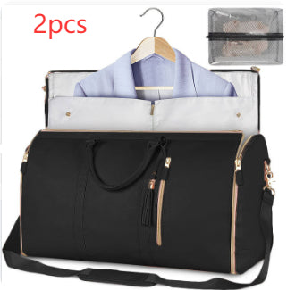 Large Capacity Foldable Travel Duffle Bag, Waterproof Tote