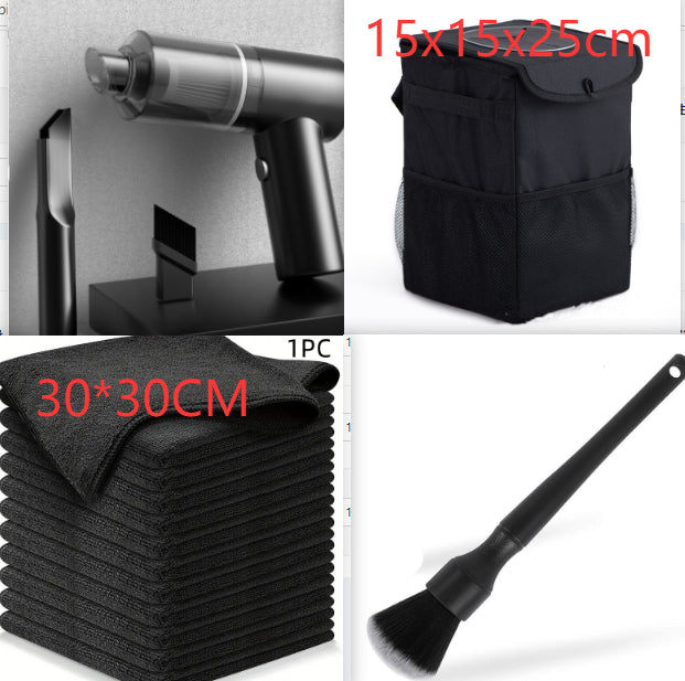 Wireless Handheld Car Vacuum Cleaner, High Power Cyclone Suction