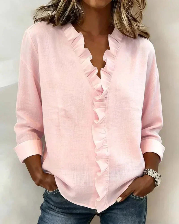 Althea | Blouse légère à col V