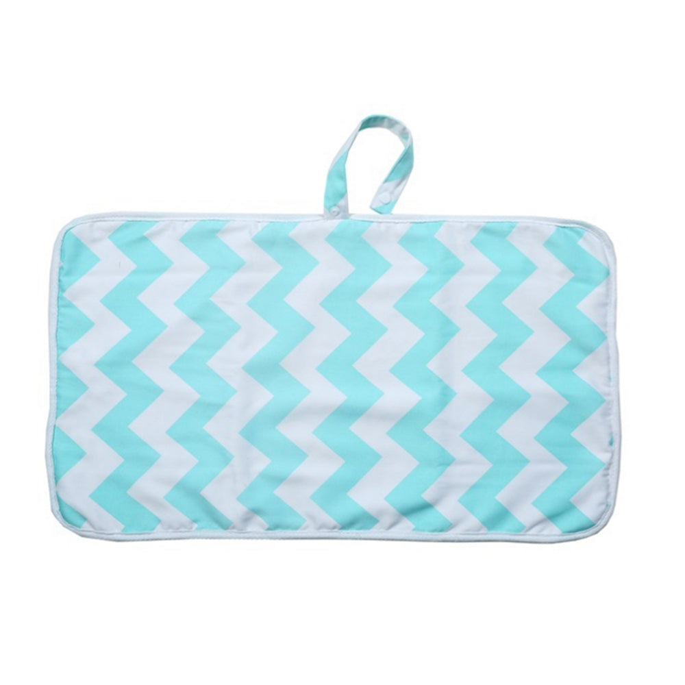 Portable Waterproof Diaper Changing Pad Clutch for Newborns, Foldable Mat
