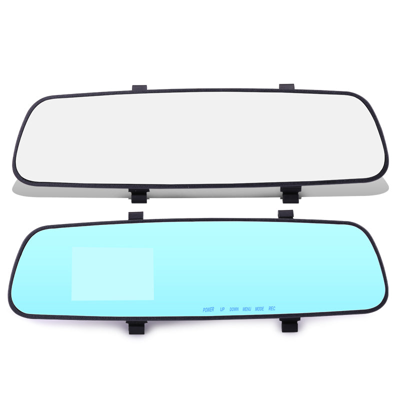 1080P HD Rear View Mirror Dash Cam with Motion Detection