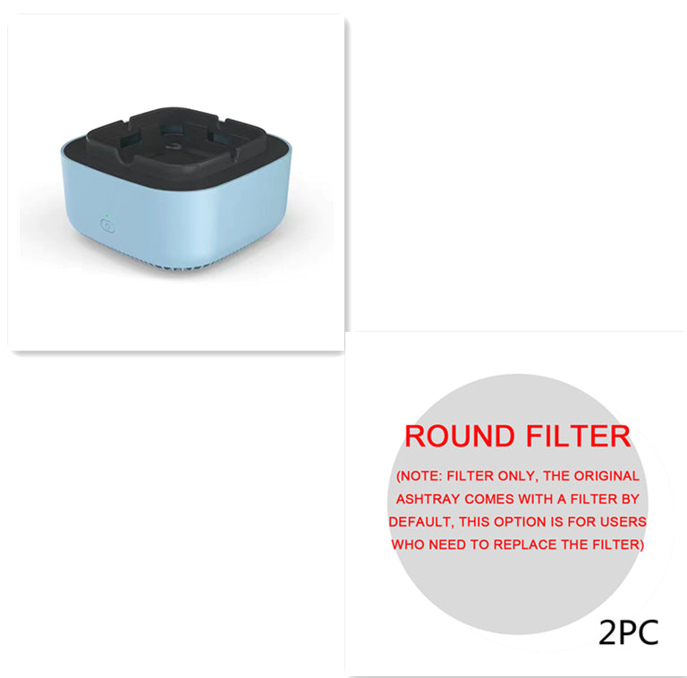 Portable Car Ashtray With Anion Air Purifier And Automatic Open