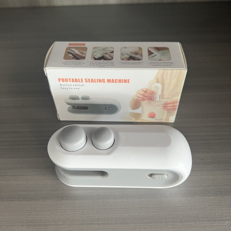 Mini 2-in-1 USB Bag Sealer and Opener For Snacks