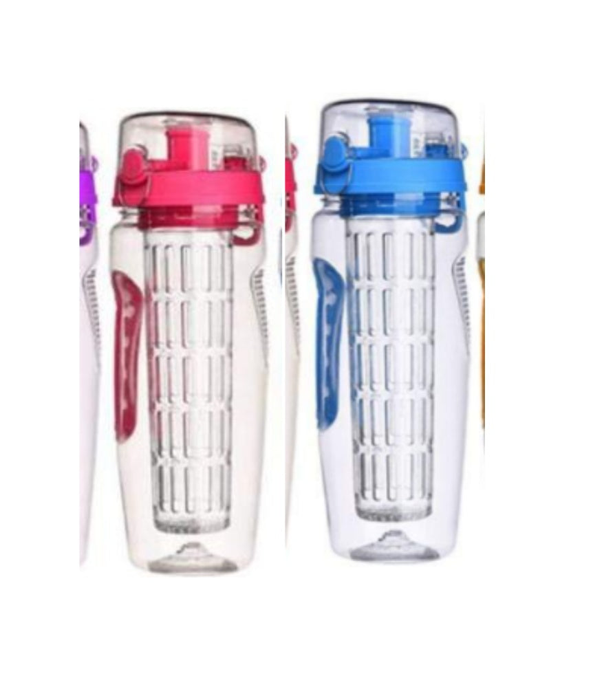 32oz Fruit Infuser Water Bottle In BPA-Free Plastic