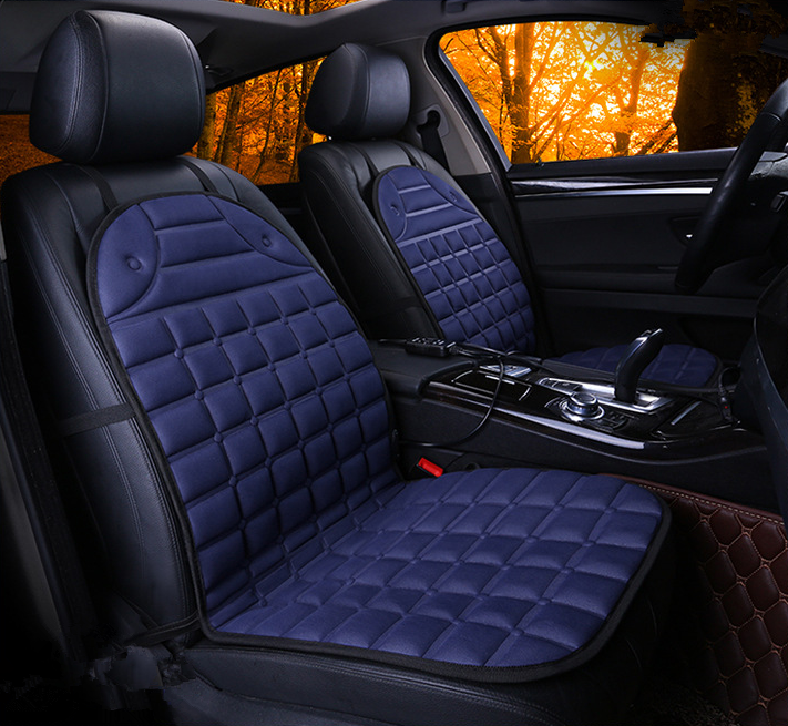 12V Car Heated Seat Cushion, Plug-In Winter Seat Warmer