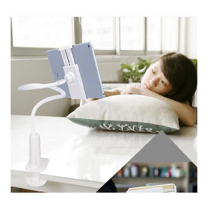360 Degree Flexible Phone and Tablet Stand with Spiral Base