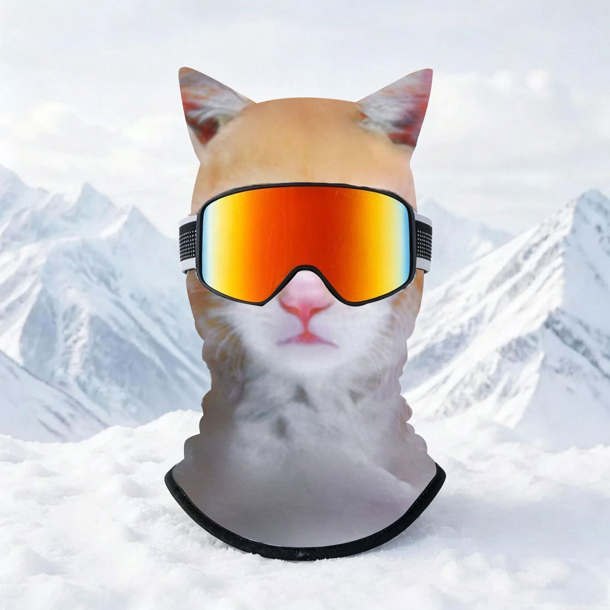 Realistic Winter Balaclava Face Mask, Windproof Fun Costume