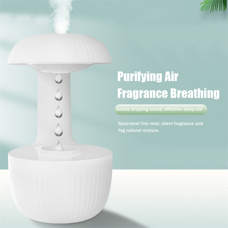 Anti-Gravity Levitating Water Drop Humidifier, Quiet Cool Mist
