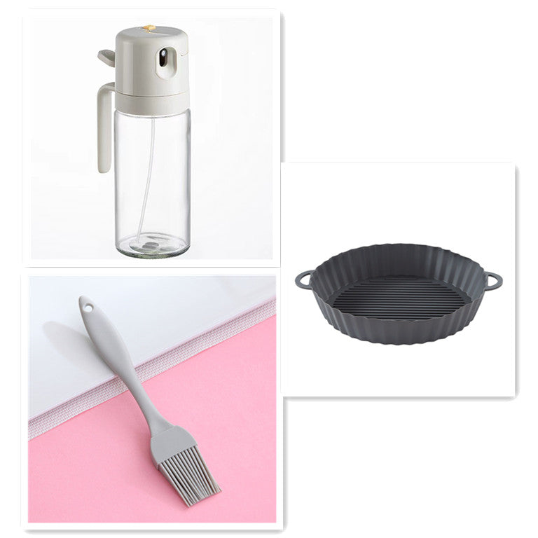 2-in-1 Oil Sprayer and Pourer Bottle For Kitchen and BBQ
