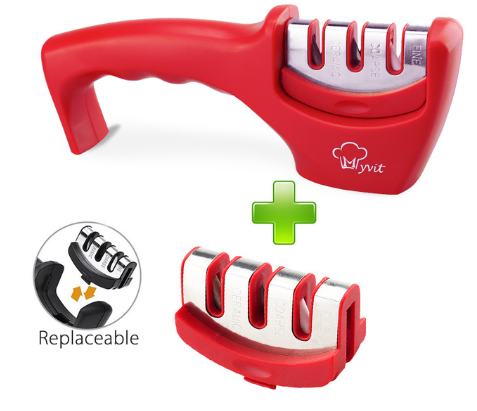 Diamond Tungsten Steel Kitchen Knife Sharpener Stone