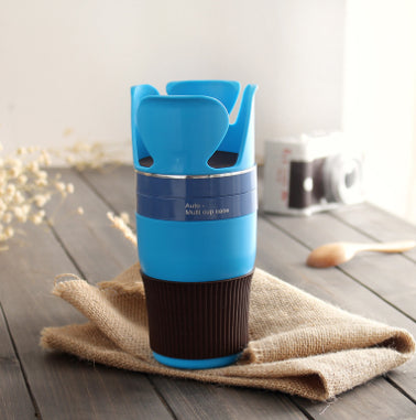 Rotating Car Door Cup Holder for Drinks, Bottles and Cans