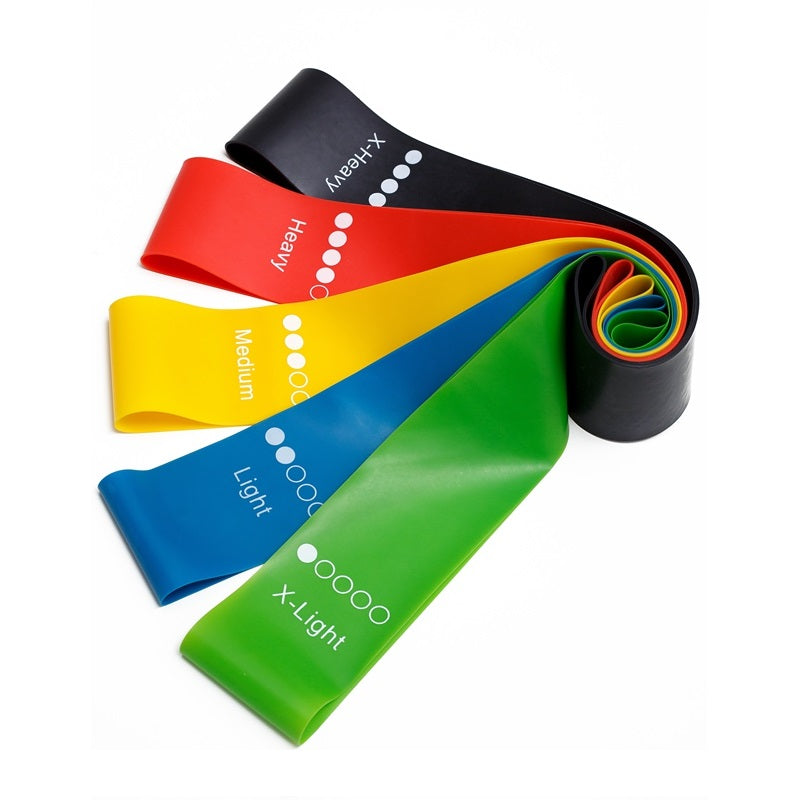 Yoga Resistance Rubber Bands for Pilates and Home Fitness
