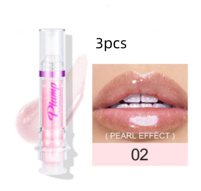 Glossy Tube Lip Gloss, Rich Colour Mirror Finish Liquid