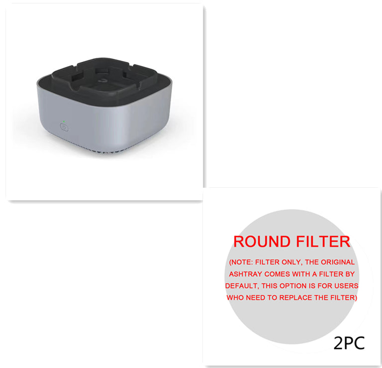 Portable Car Ashtray With Anion Air Purifier And Automatic Open