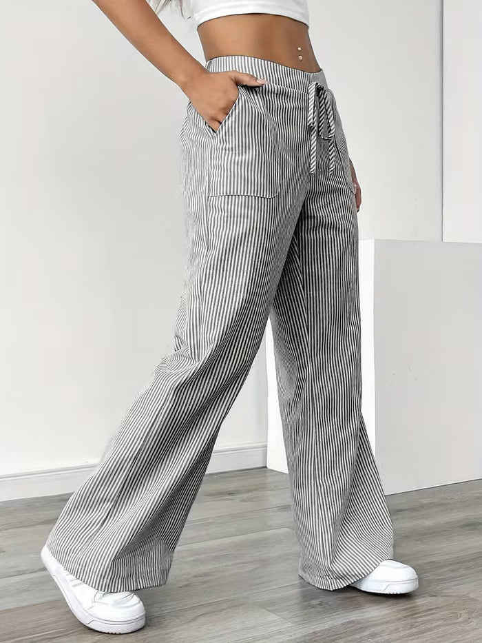 Mary | Legere Loungehose mit weitem Bein