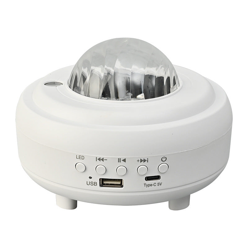 Galaxy Star Projector Bluetooth LED Night Light Rechargeable