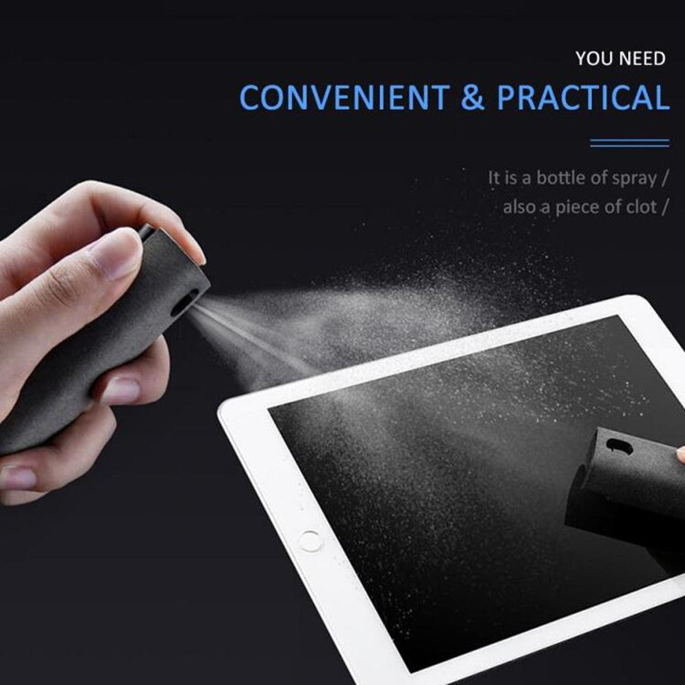 2-in-1 Phone and Computer Screen Cleaner Kit with Microfibre Cloth