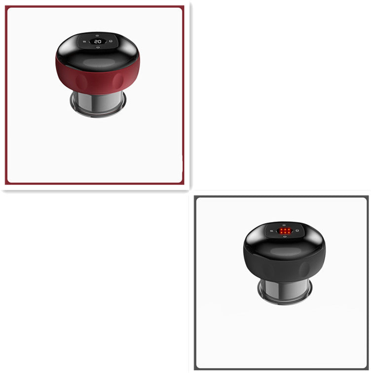 Electric Vacuum Cupping Body Massager With 12 Speeds, USB Charging