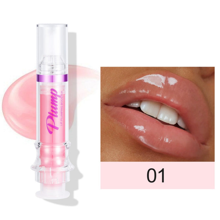 Gloss à lèvres en tube brillant, couleur intense et fini miroir