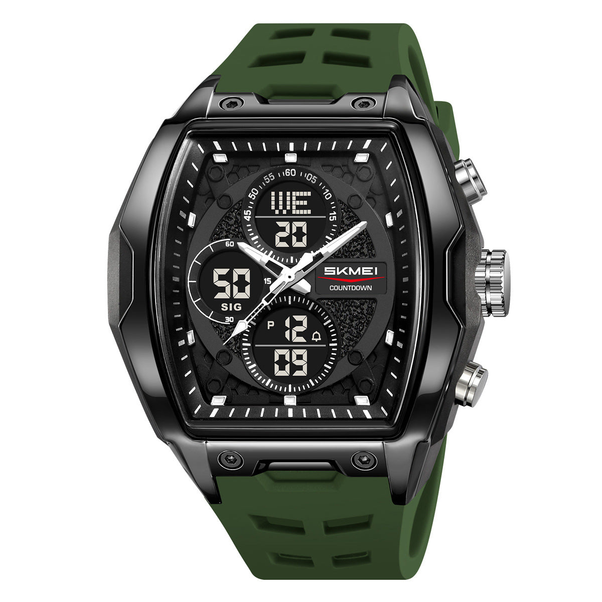 Multicolour Sports Digital Watch with Easy-Read Display for Everyday