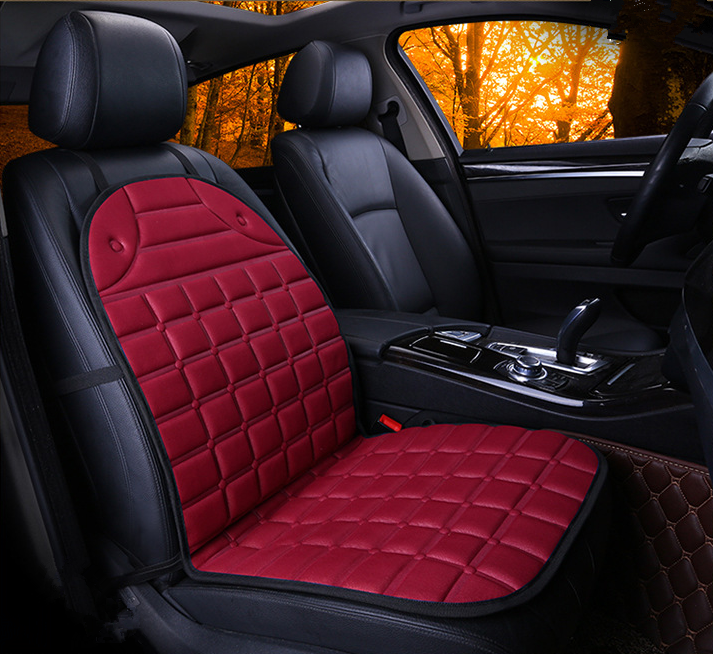 12V Car Heated Seat Cushion, Plug-In Winter Seat Warmer