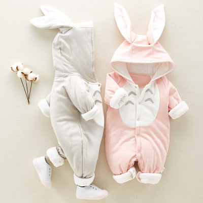 Soft Cotton Baby Romper Jumpsuit, Comfortable Newborn Bodysuit