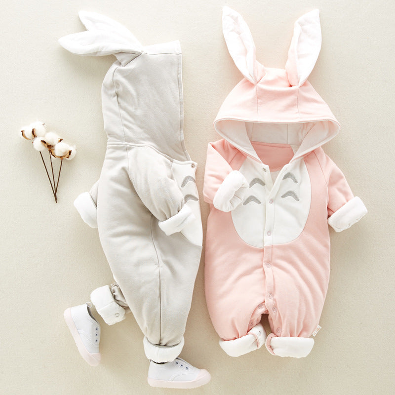 Soft Cotton Baby Romper Jumpsuit, Comfortable Newborn Bodysuit