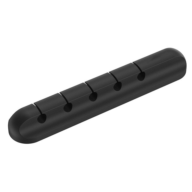 Silicone Cable Organiser Clips for Desks and Headphone Wires