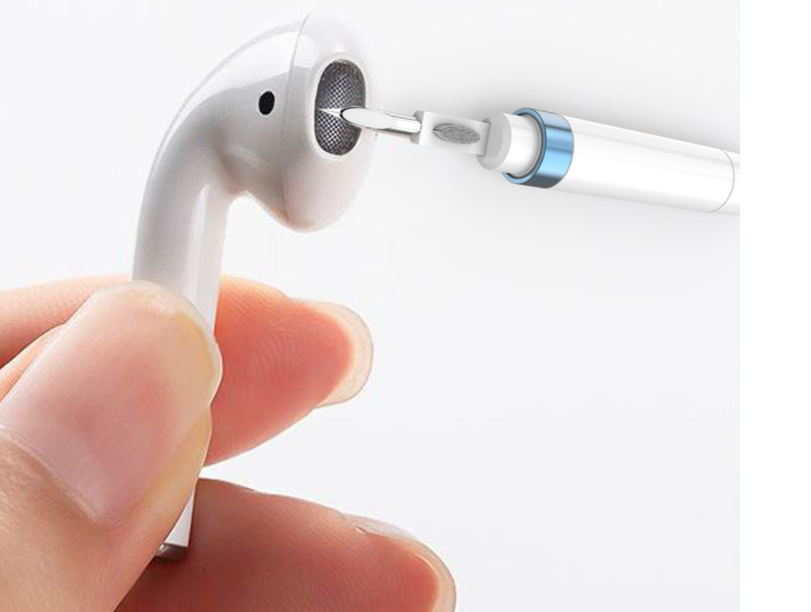 Headphone Cleaning Pen With Brush For Earbuds And Keyboards