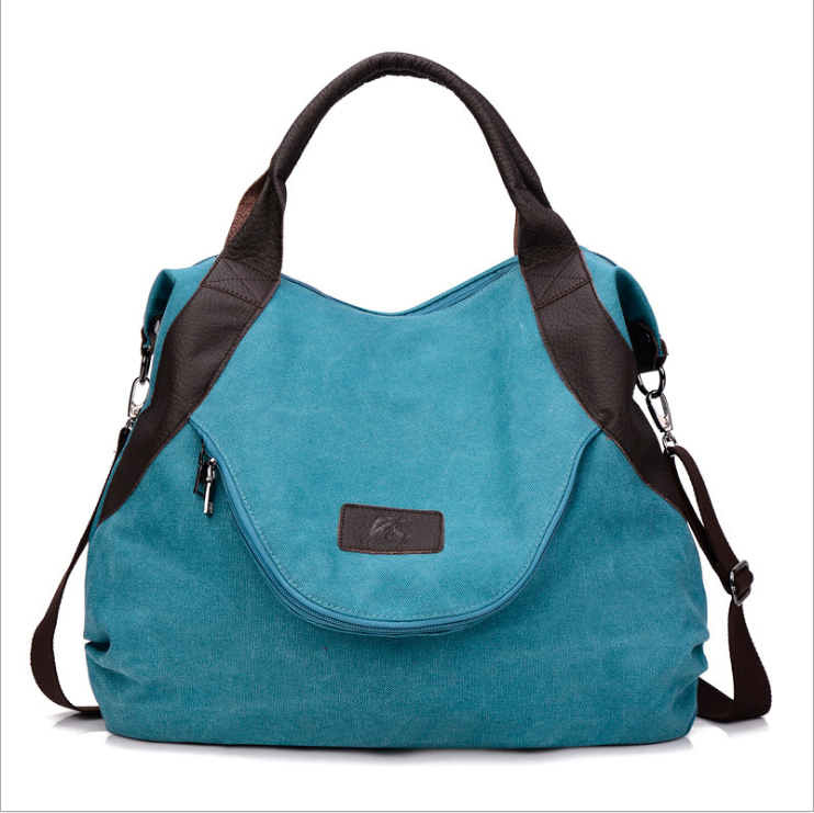 Women's Minimalist Retro Canvas Shoulder Crossbody Bag