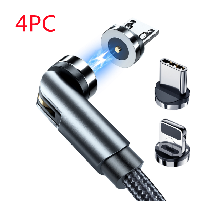Rotating Magnetic Charging Cable, USB Type C and Fast Charge