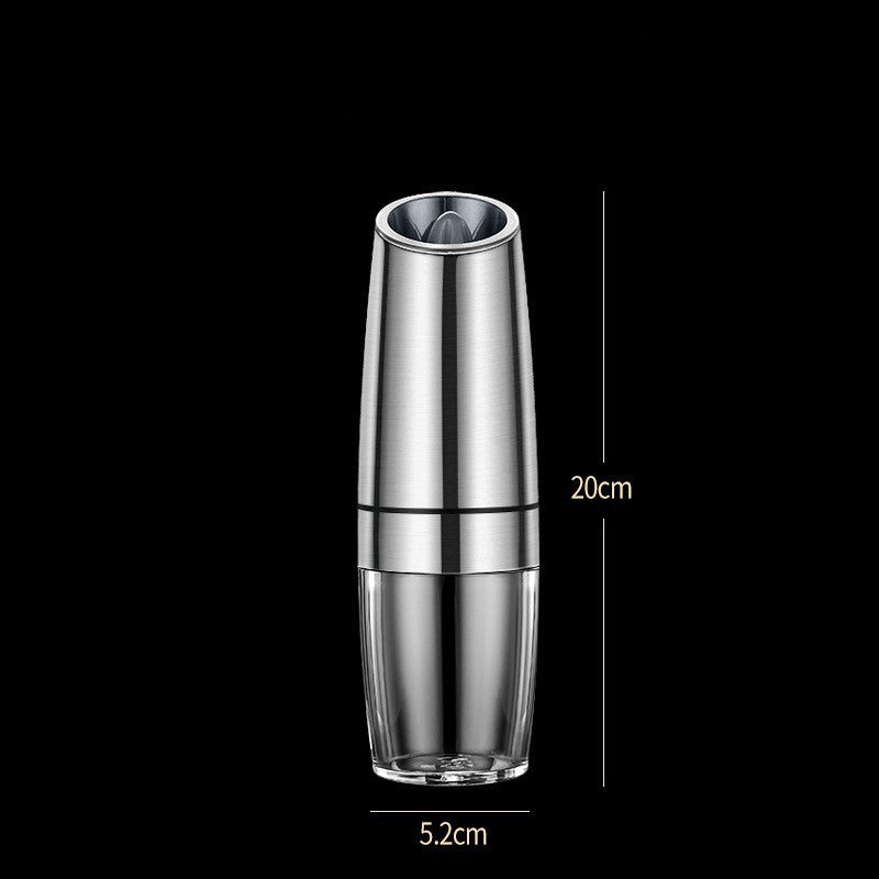 Rechargeable Electric Salt and Pepper Grinder Set with LED Light