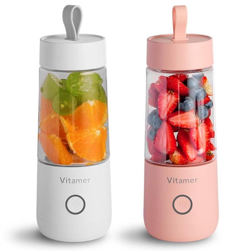 350ml USB Rechargeable Portable Blender Bottle For Smoothies