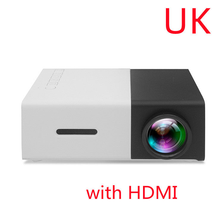Mini HD LED Home Cinema Projector with HDMI and USB Audio