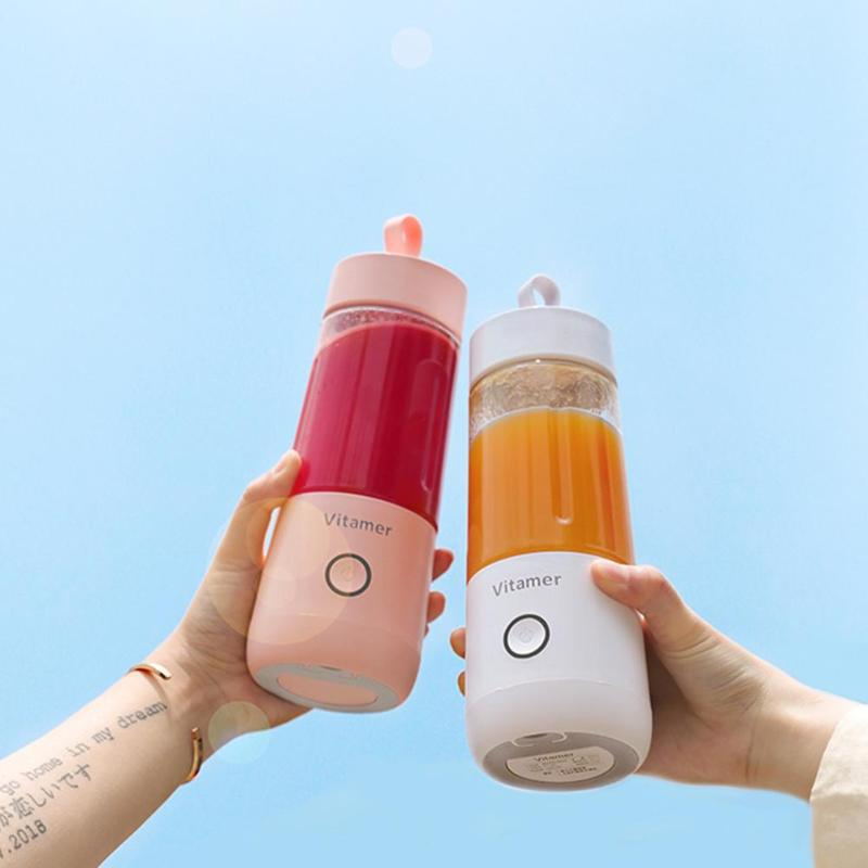 350ml USB Rechargeable Portable Blender Bottle For Smoothies