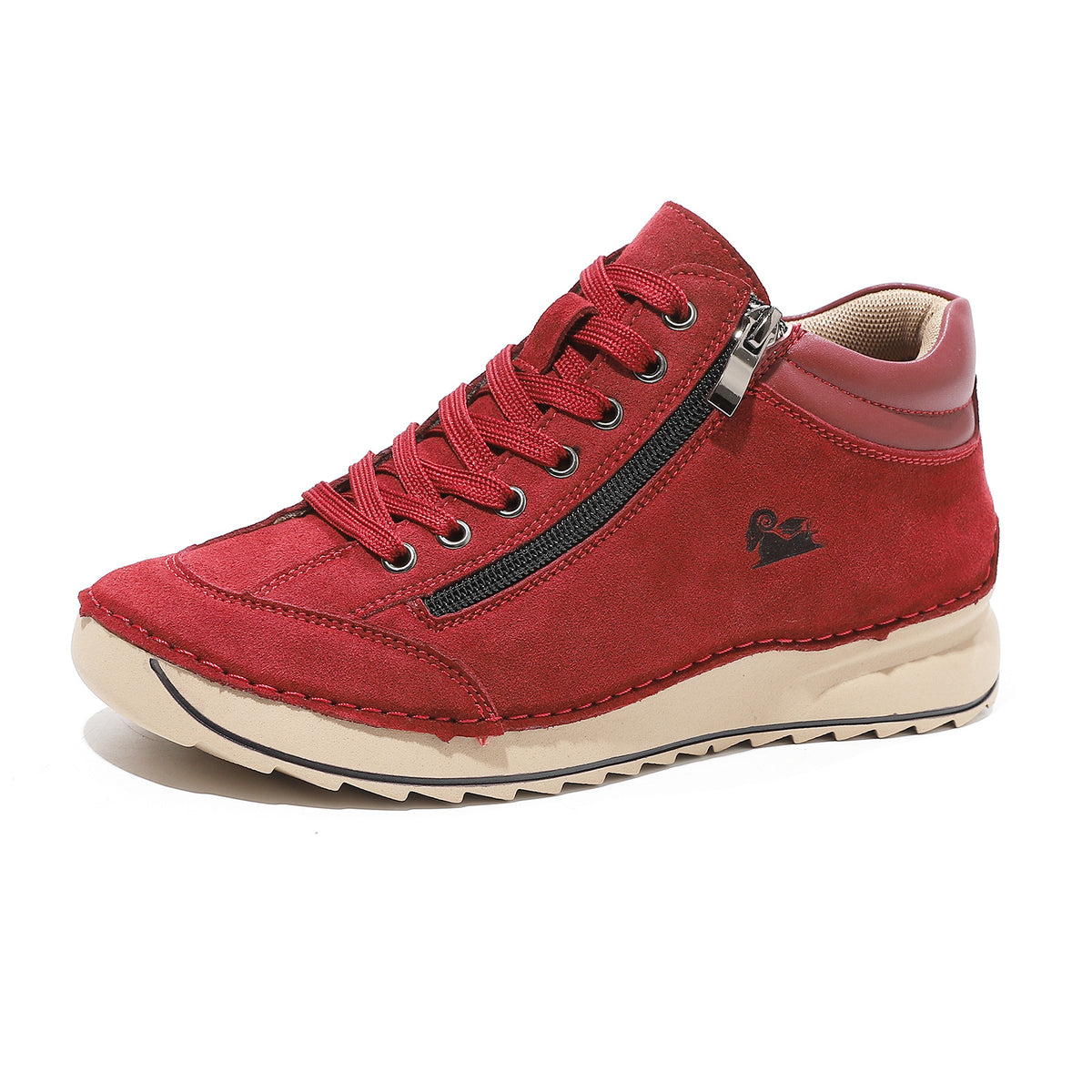 Women's Flat Casual Dress Shoes in Soft Leather-Look with Six Colours