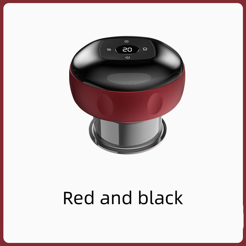 Electric Vacuum Cupping Body Massager With 12 Speeds, USB Charging