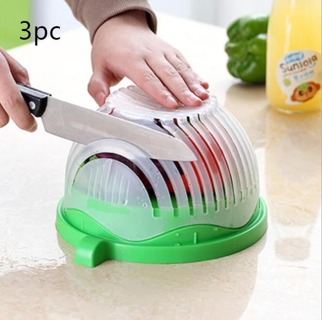 Creative Salad Cutter for Fruit and Vegetables, Easy Kitchen Prep