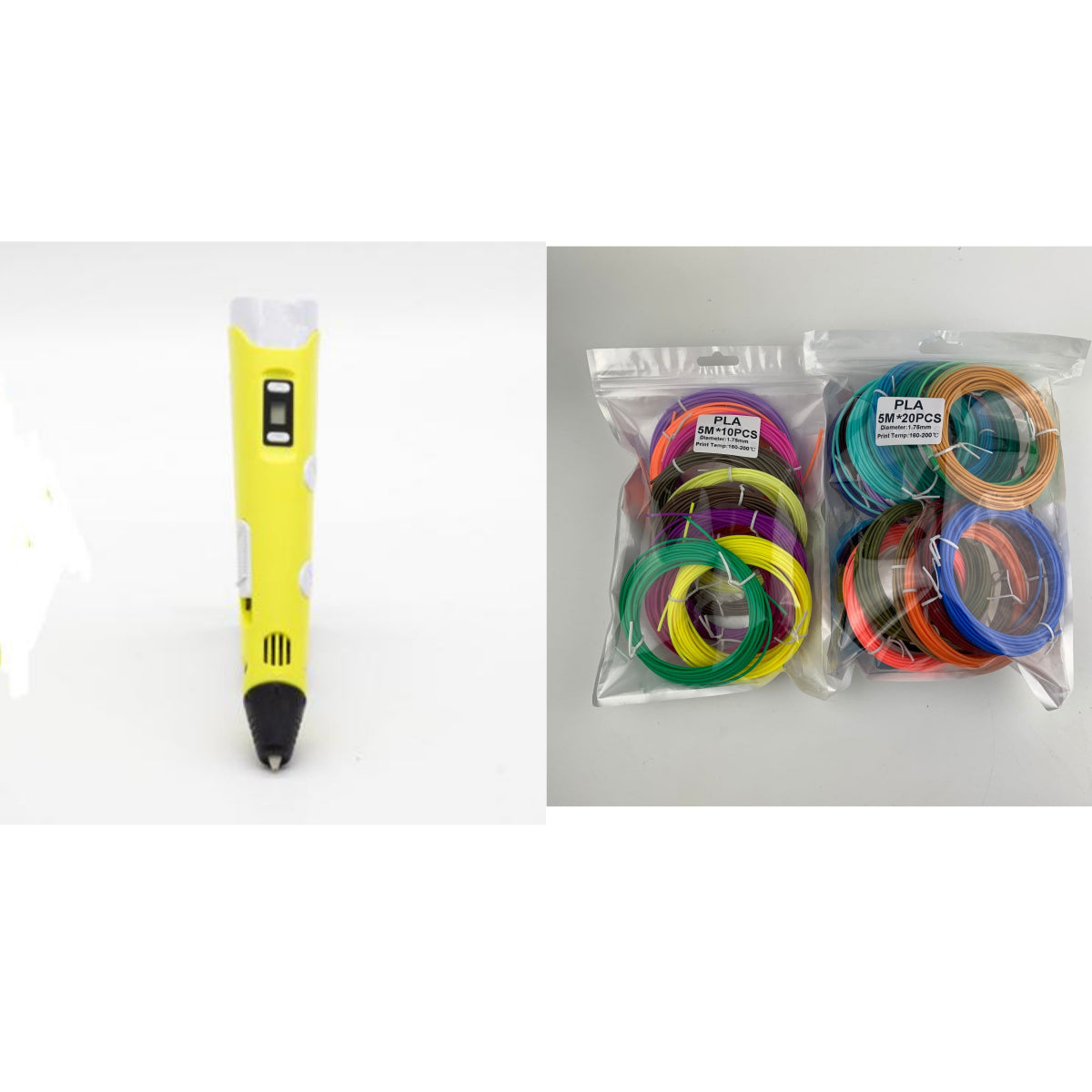 3D Printing Pen for Kids with Colourful Filament Options
