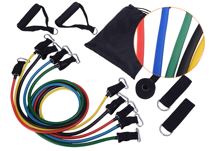 Portable Fitness Resistance Rally Band Set for Home Workouts